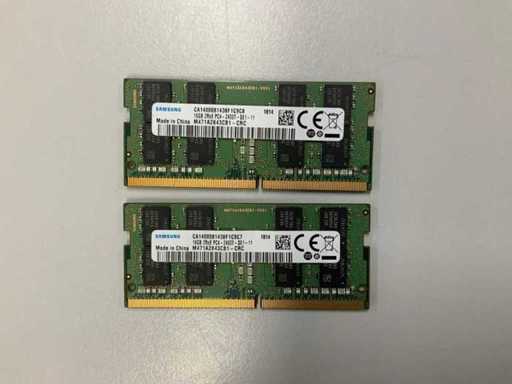 Samsung 32GB(2x 16GB) DDR4 RAM Sticks - M471A2K43CB1-CRC (2x)