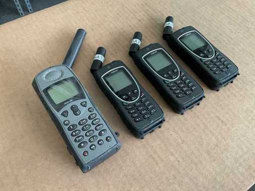 Iridium Different satellite phones (4x)