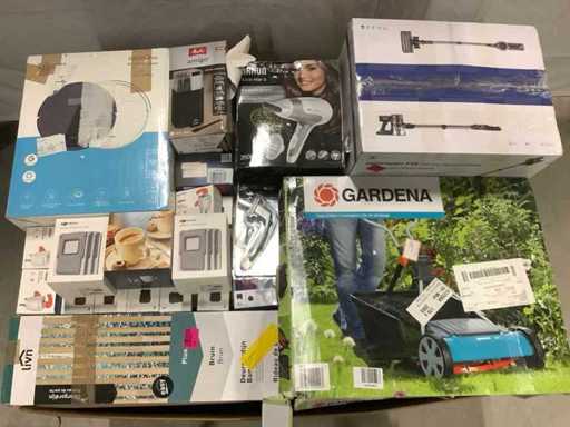 Marchandises de retour de palettes