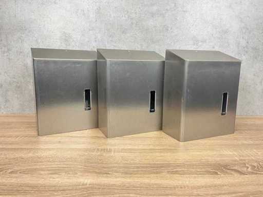 3x Hardt Hygiene - paper towel dispenser