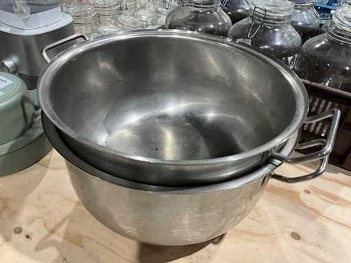 RVS Kookpan Ø 39 cm (2x)