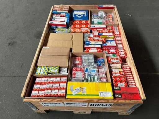 SKF, FAG, INA, NTN und SNR – Charge verschiedener Lager 227KG