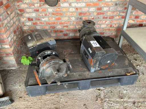 GrundfosX Electric motor (2x)
