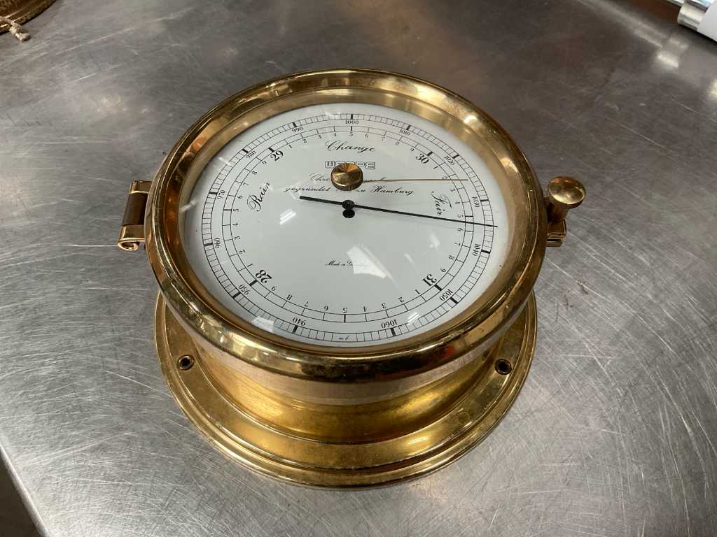 Wempe Vintage Navy Barometer