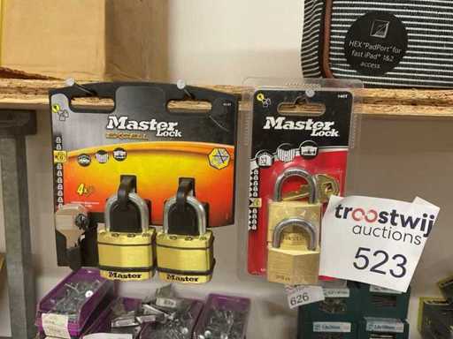 4 Vorhängeschlösser