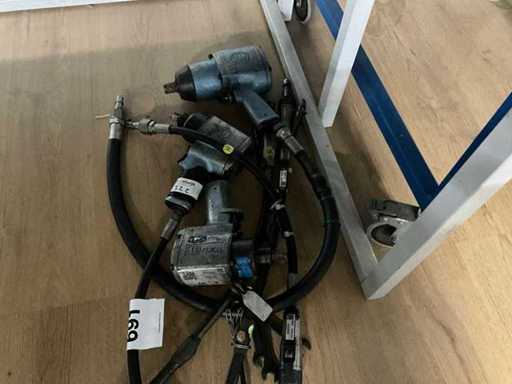 Toku Pneumatic Impact Wrench (3x)