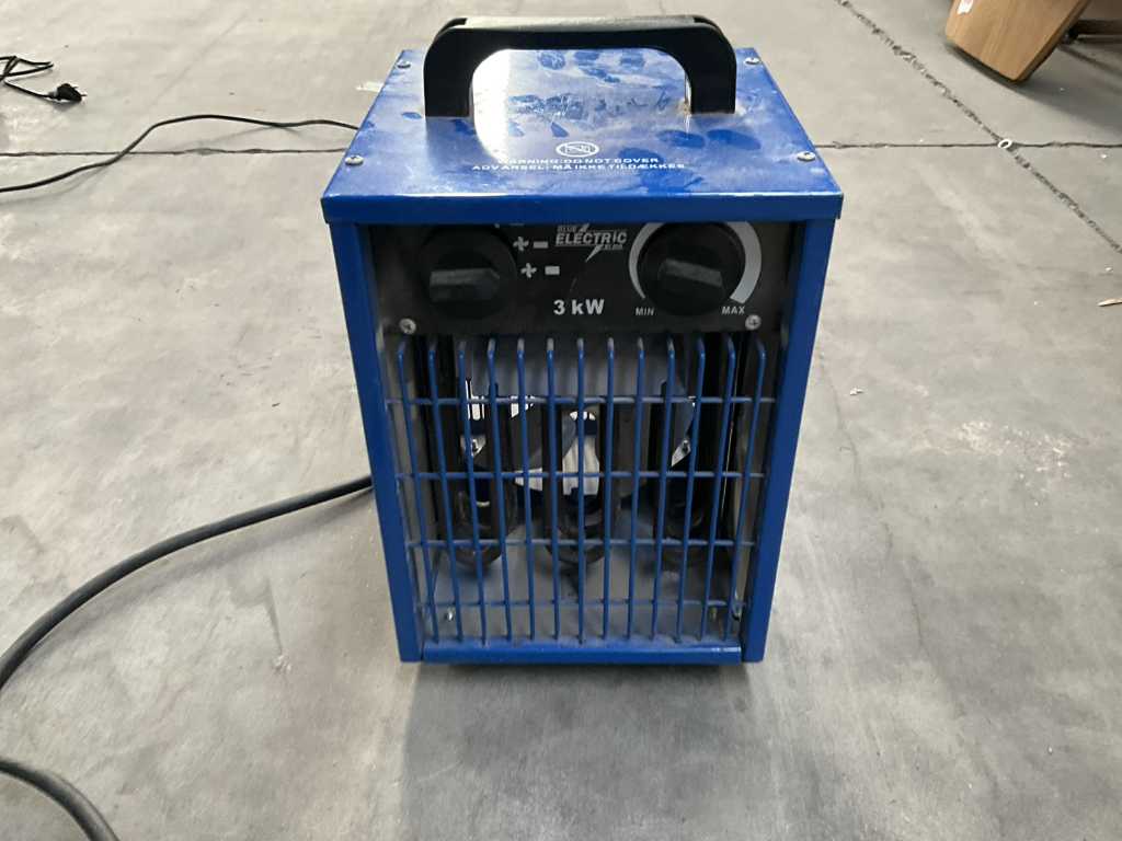 Elektrische verwarming/heater BLUE ELECTRIC VB3