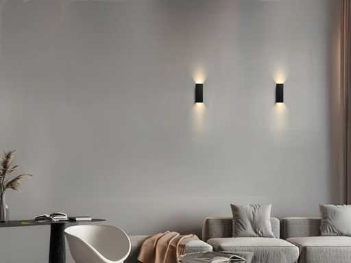 12W LED Wandlamp duo licht verstelbaar waterdicht (30x)