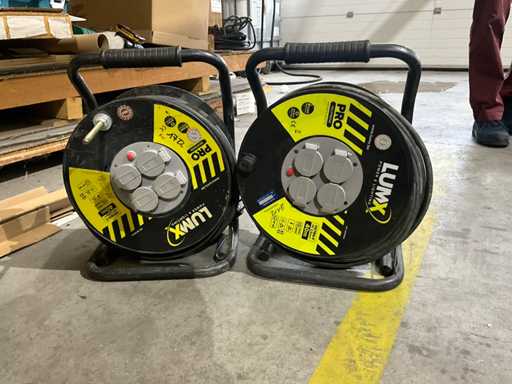 Lumx-Verlängerungskabel auf der Rolle (2x)