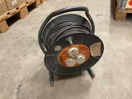 230V - 3-way Cable Reel