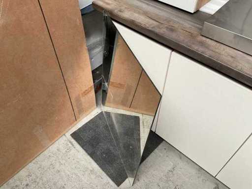 Spiegelpaneel doppelseitig 64x80 cm