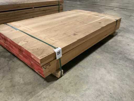 Europees eiken panelen voorgeschuurd  40 mm (5x)