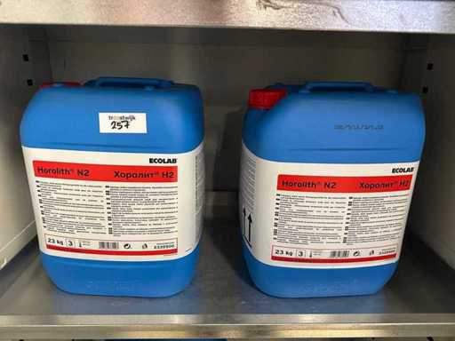 Ecolab - Horolith N2 - Desinfectie zuur 23kg (2x)