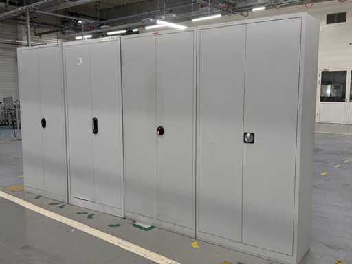   4 workshop cabinets