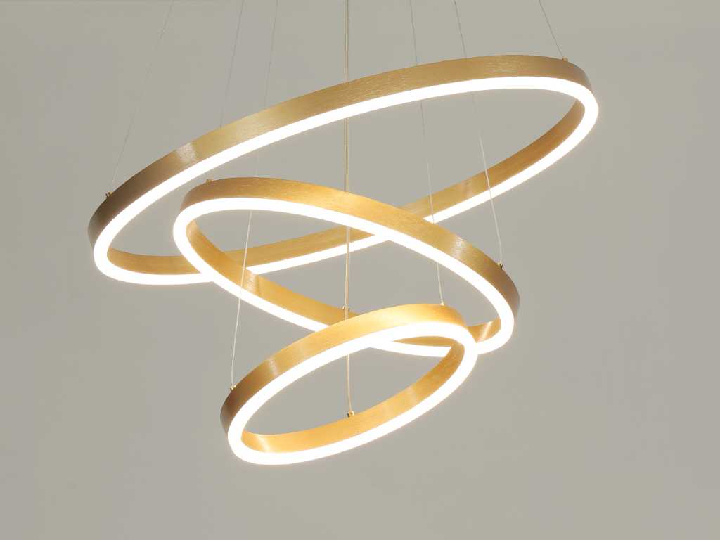 Luminaire design Allegra 360 doré