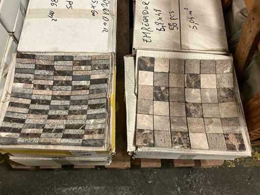 Piastrelle Emperador Mosaic