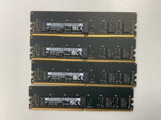 Micron Technology 32GB(4x 8GB) DDR4 MTA9ASF1G72PZ-2G6D2SK sticks
