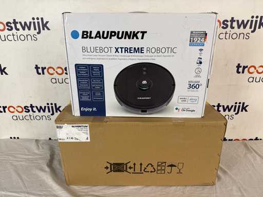 Blaupunkt Bluebot Xtreme  Robotstofzuiger met dweil | Inventum AKI6015RVS Inbouw afzuigkap 60 cm