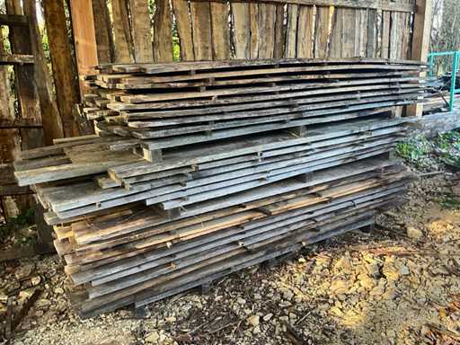 Set di assi rustiche in legno di quercia