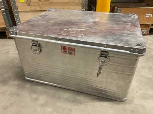 Cassetta degli attrezzi in alluminio JUMBO ALU157