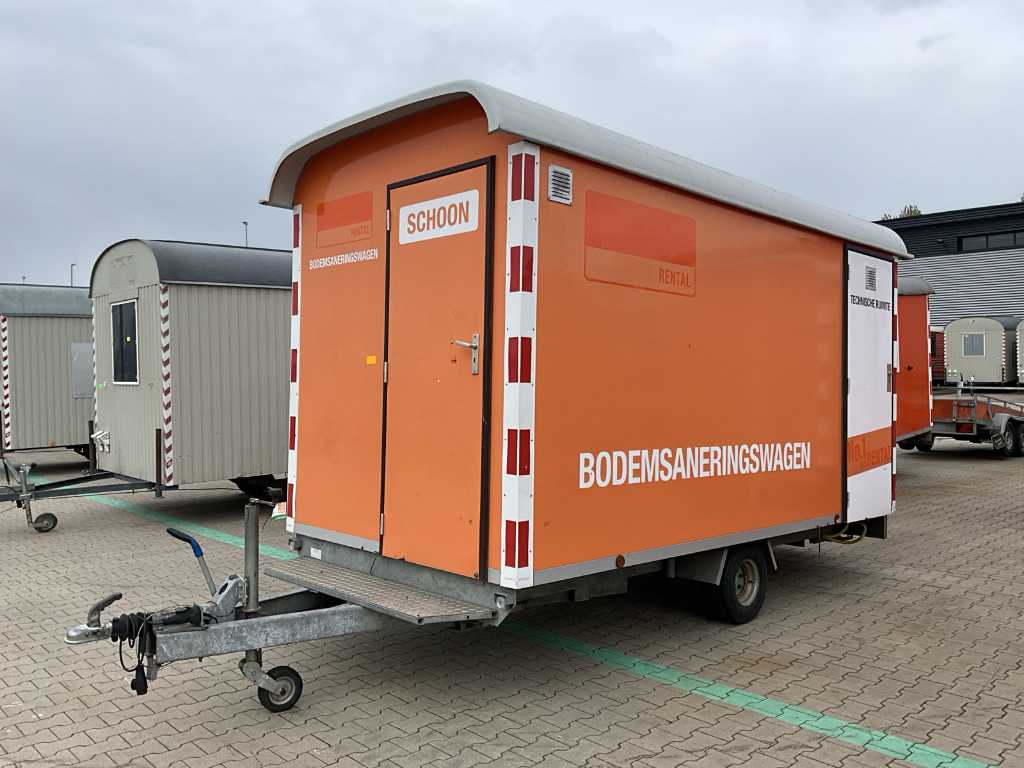 Atec / Brouwer PB1 Bodemsanerings aanhangwagen