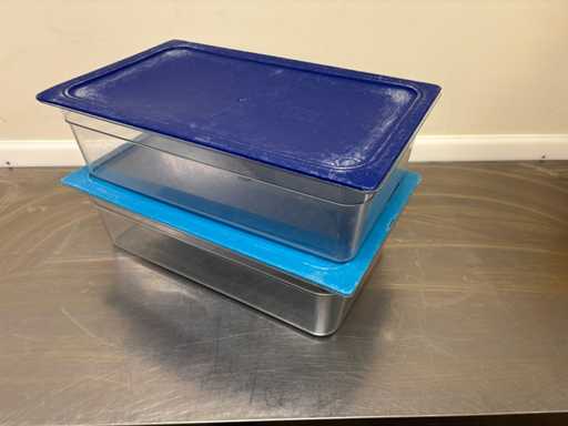 Carlisle - GN 1/1-150 - Kunststof gastronormbak met deksel (11x)