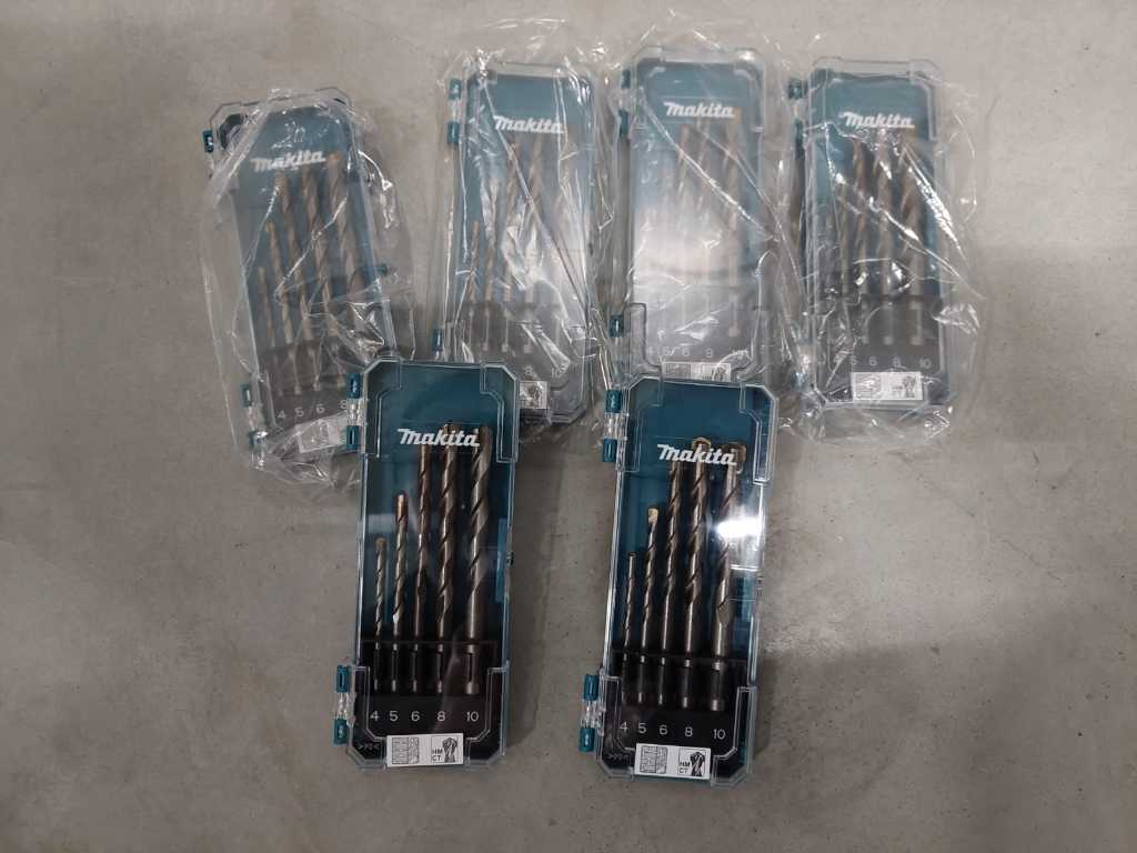 Makita - steen borenset 5-delig - Bits, drills and chisels (15x)