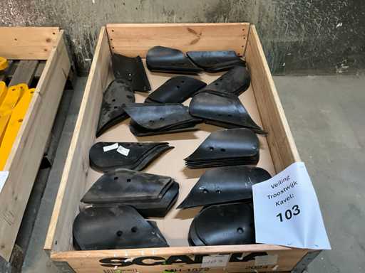 Rumptstad voorscharen Ecoplough links en rechts