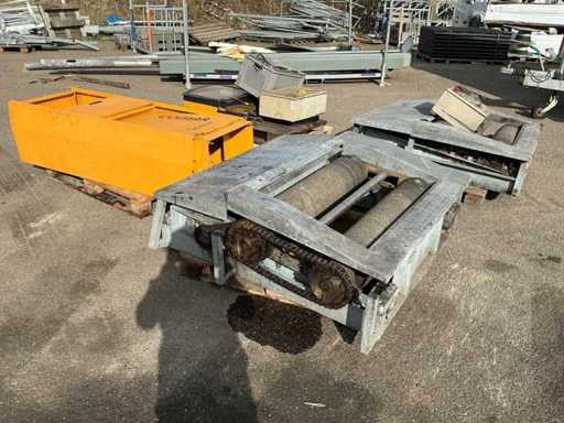 Testowy stół hamulcowy Altesco Comar TD5050 z 2006 roku