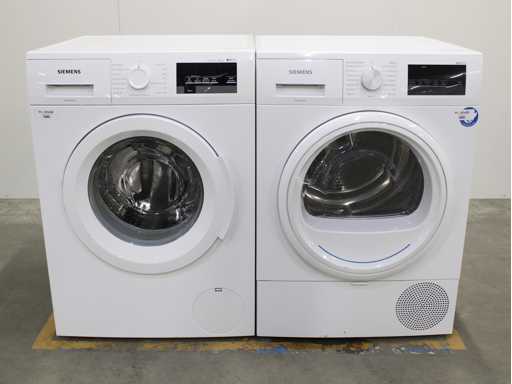 Siemens iQ500 iSensoric aquaStop iQdrive Wasmachine & Siemens iQ300 iSensoric Wasdroger