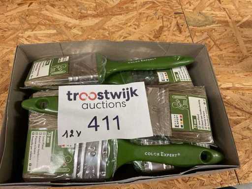 12 x Bürsten zum Schutz des Holzes