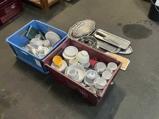 Party of various catering establishments