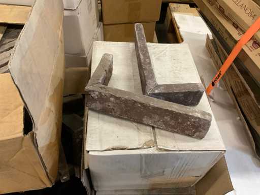 Angolo delle strisce di mattoni VT wonen