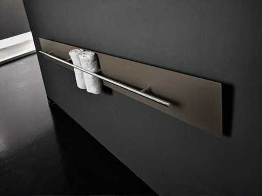Radiator Instamat Teso Design cu suport pentru prosoape 170x25 cm antracit