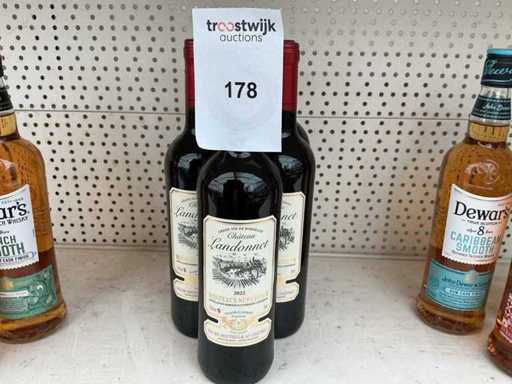 Chateau Landonnet Red wine (5x)