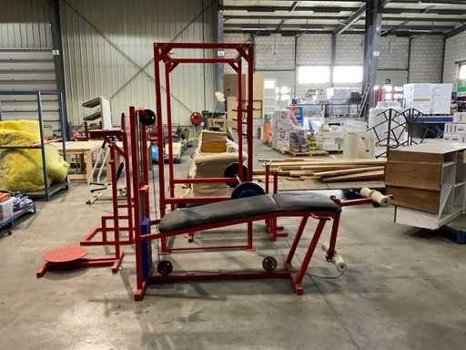 Fitness toestellen (4x)