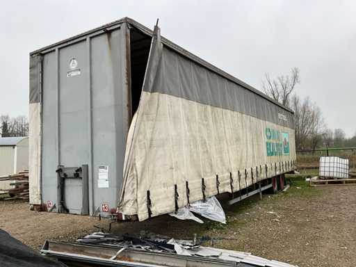 2000 Heca O-2-33M Sattelauflieger