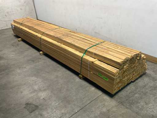 Listello di abete piallato 450x3,8x1,1 cm (1103x)