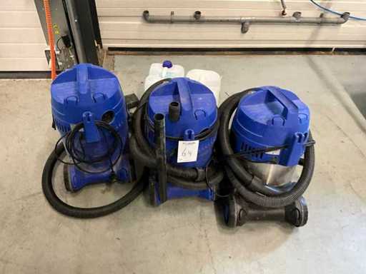 Nilfisk Industriële stofzuiger (3x)