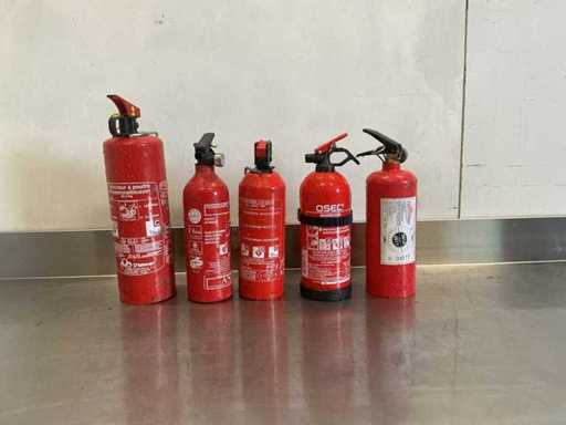 Extincteur à poudre O.A. Osec (5x)