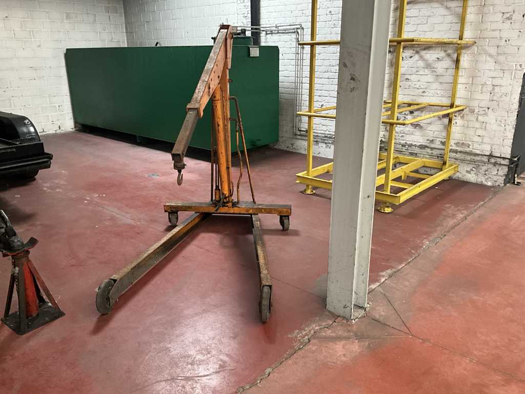 Manual Hydraulic Lifting Crane
