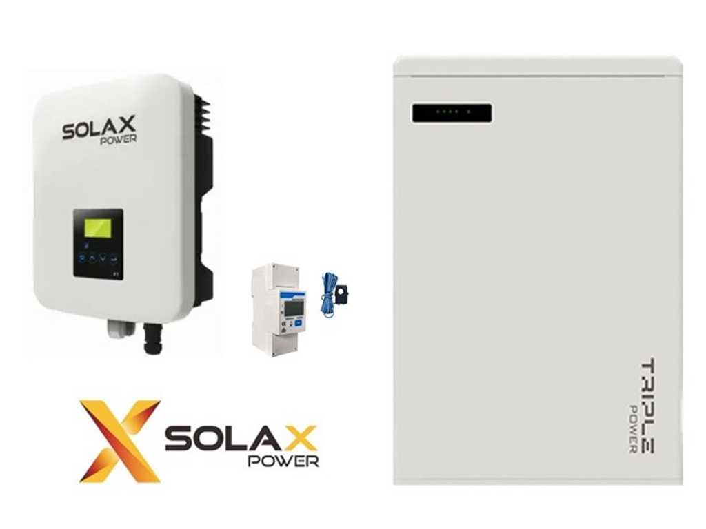SolaX Retrofit X1 FiT 3.7 en Solax 5.8 kWh thuisaccu t.b.v. batterijopslag zonnepanelen