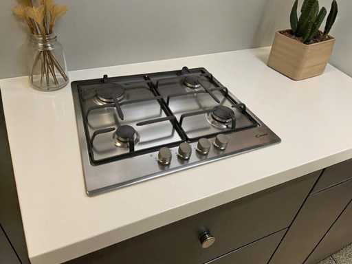 Candy CPG64SPX Gaskookplaat