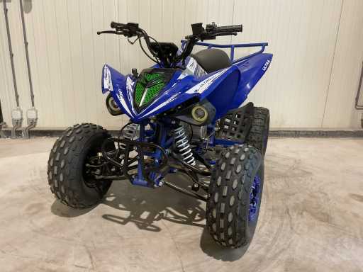 2025 Ultra Motocross ATX 125 Raptor Quad Blue