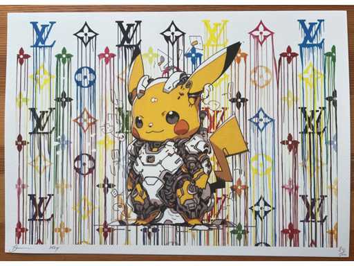 DEATH NYC : Vuitton Pikachu Robot 84/100