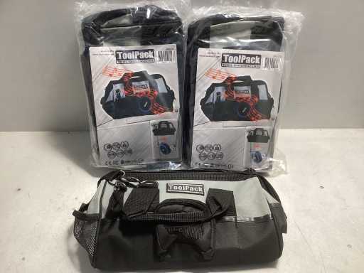 Werkzeugtasche mit Bluetooth-Lautsprecher (2x)