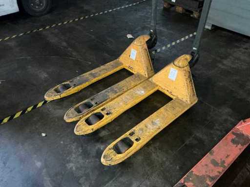 Jungheinrich AM22 Hand hydraulische palletwagen (2x)