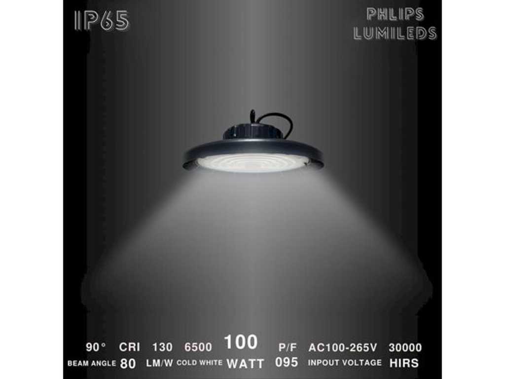 20 x Highbay PRO 100W - Philips Lumileds - 130LM/W - 6500K