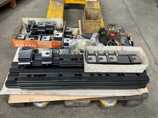 Triag Power Clamp Post Clamping Rails met klembekken en accessoires