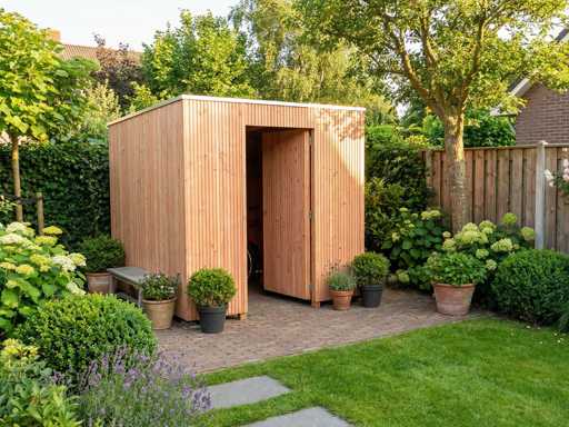 Garden house Triple-profile 295x395x240 cm